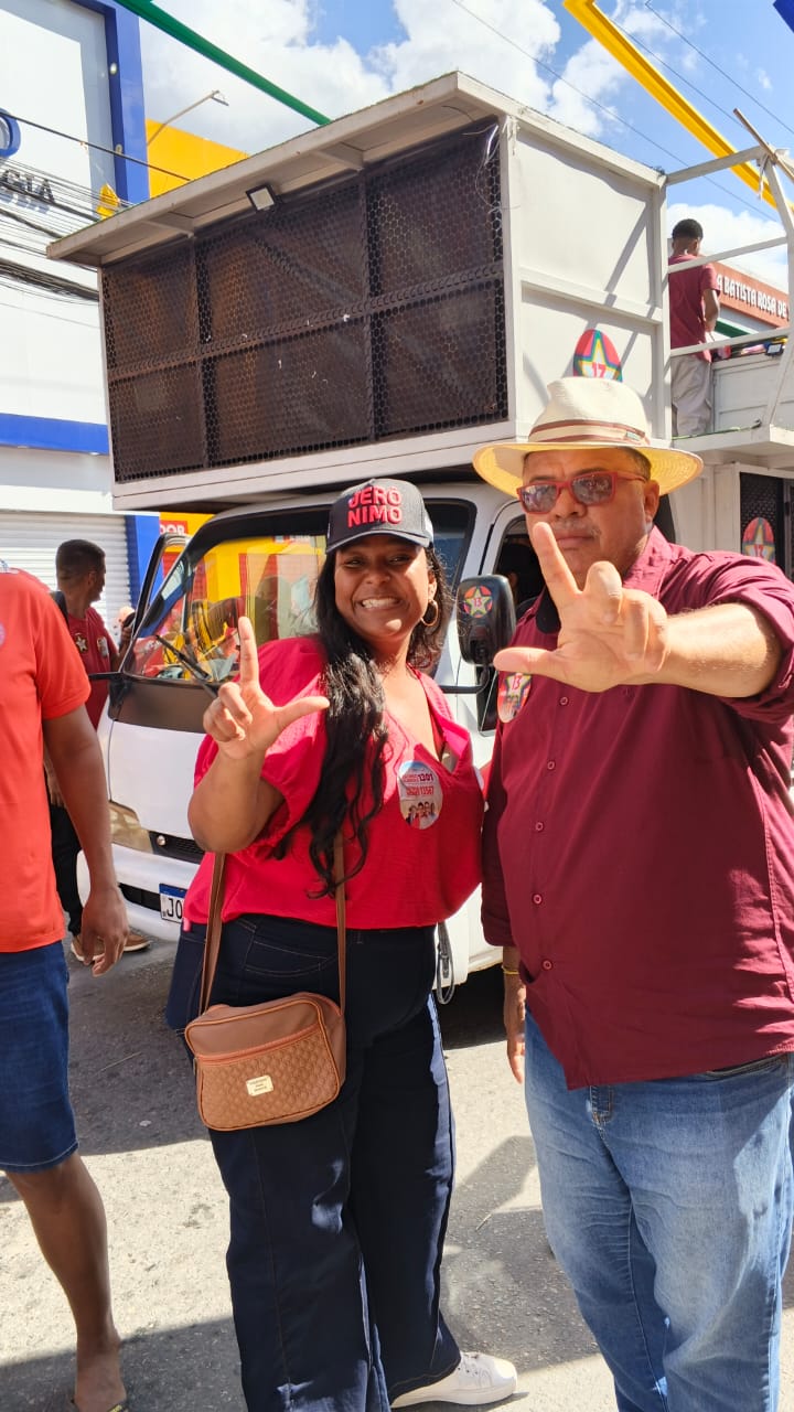 PT, PCdoB e PSB fazem um potente desfile de oposição em Simões Filho